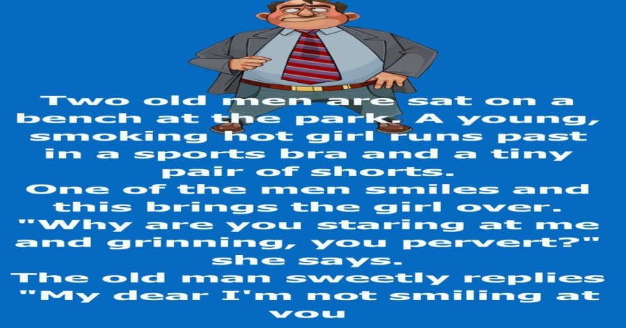 Old men sitting on a bench...