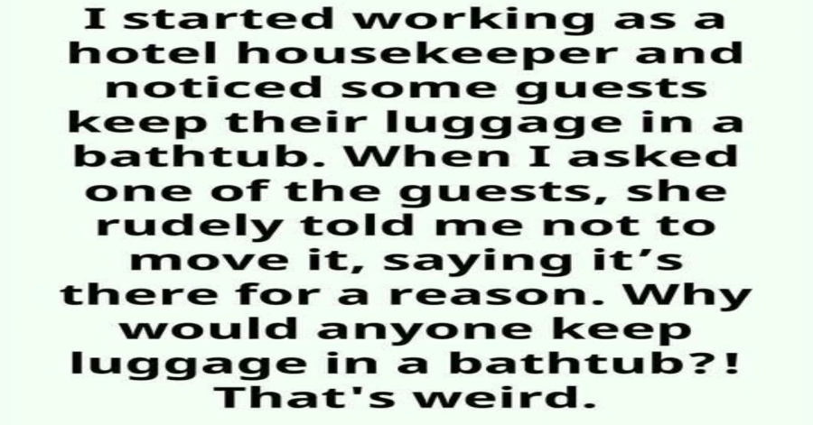 Why You Should Put Luggage in Your Hotel Room’s Bathtub