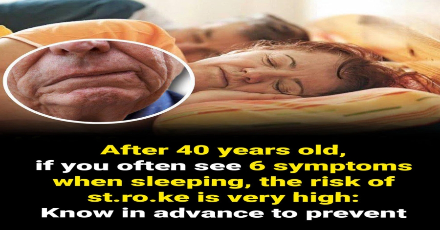 6 W:arning Signs While Sleeping That Indicate a High St.rok.e Ri.s.k After 40