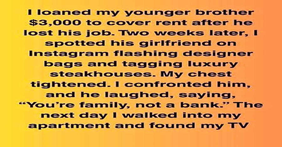 My Brother Stole from Me After I Helped Him