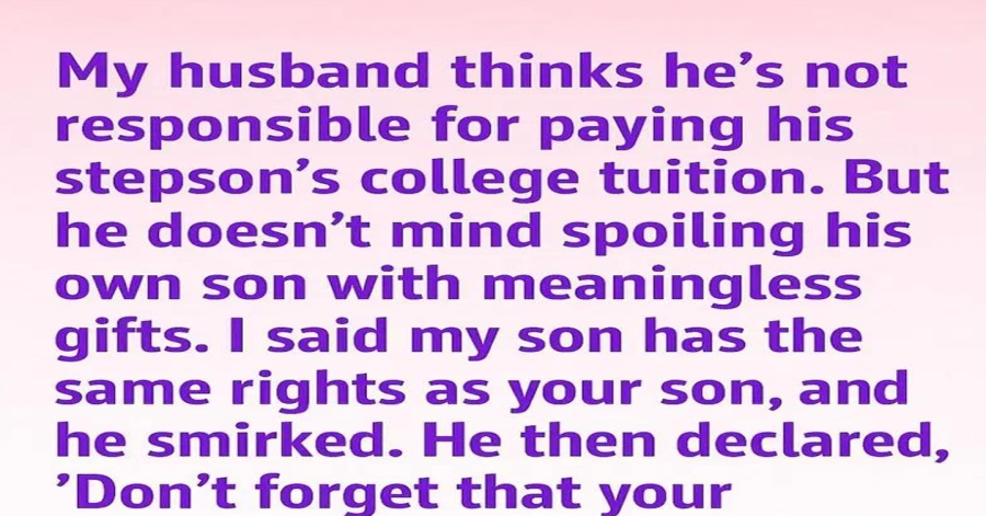 Why My Husband Refuses to Cover Our Son’s Tuition