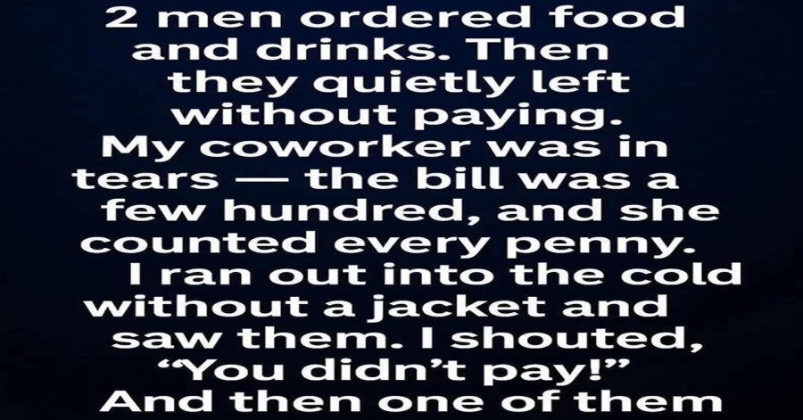 They Walked Out Without Paying