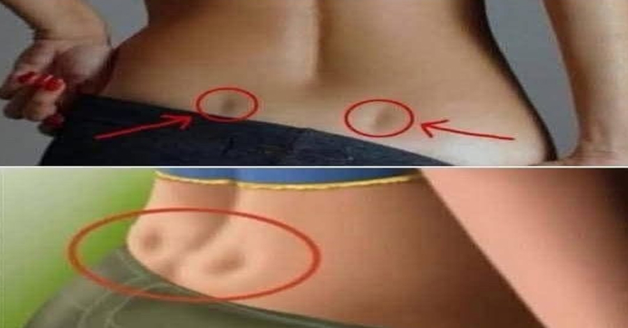 What Those Two Small Dimples on Your Lower Back Reveal About Your Health